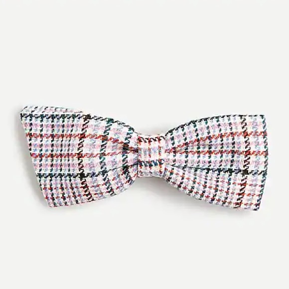 J. Crew Accessories - J. Crew Barrette In Plaid Wool